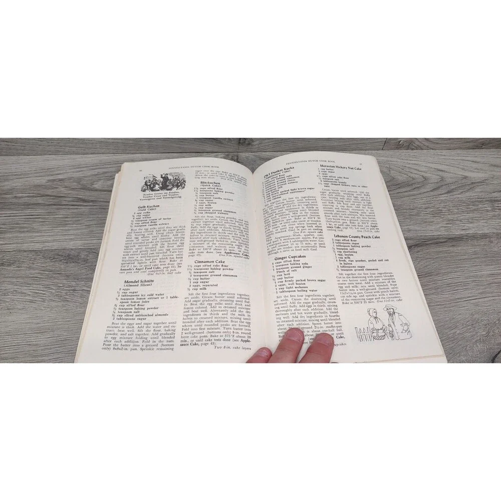 Vintage 1966 Pennsylvania Dutch Cookbook Culinary Arts Press Recipes Booklet
